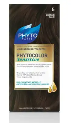 Phytocolor Sensitive N5 Chatain Clair à PINS-JUSTARET