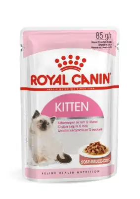 Royal Canin Chat Kitten En Sauce Sachet/85g à Bordeaux