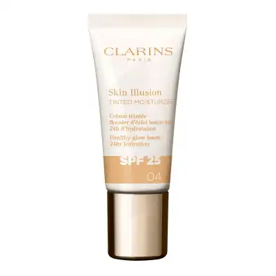 Clarins Skin Illusion Tinted Moisturizer Spf25 Crème Teintée Booster D'éclat 04 15ml à La Lande-de-Fronsac
