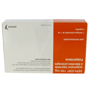Xeplion 100 Mg, Suspension Injectable à Libération Prolongée