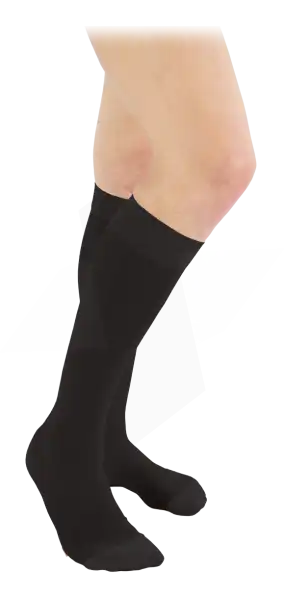 Veinax Microtrans Classe 2 Mi-bas Noir Taille 3 Normal Mollet -