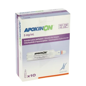 Apokinon 5 Mg/ml, Solution Pour Perfusion