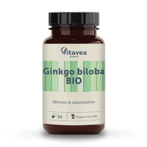 Vitavea Les Essentiels Ginkgo Bio Gélules Pot/30