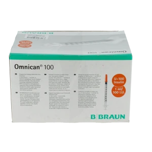 Bbraun Seringues à Insuline Omnican