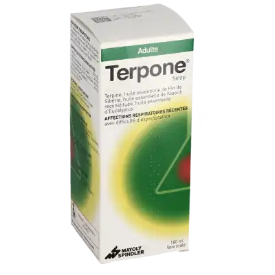 Terpone, Sirop à Angers