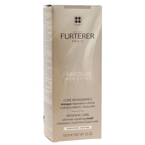 Rene Furterer Absolue Keratine Masque Cheveux épais Tube De 100 Ml