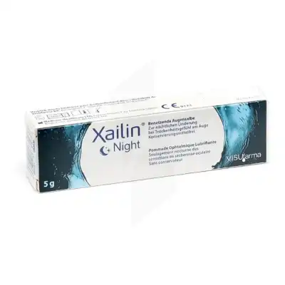 Xailin Night Pom Opht Lubrifiante T/5g à Ecommoy