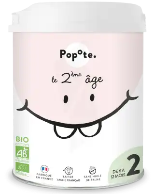 Popote Lait Infantile 2ème âge Bio 800g à RUMILLY