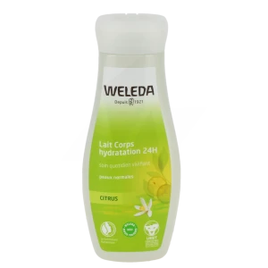 Weleda Soins Corps Lait Corps Hydratation 24h Citrus Fl/200ml