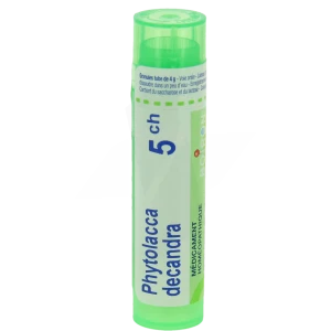 Boiron Phytolacca Decandra 5ch Granules Tube De 4g