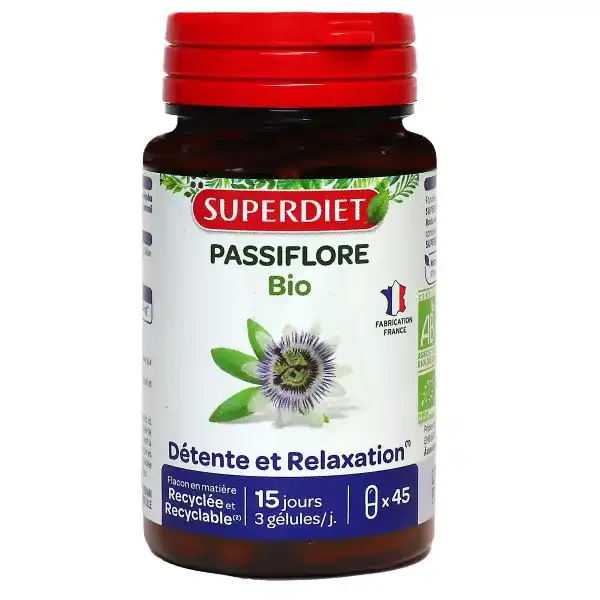 Superdiet Passiflore Bio Gélules B/45