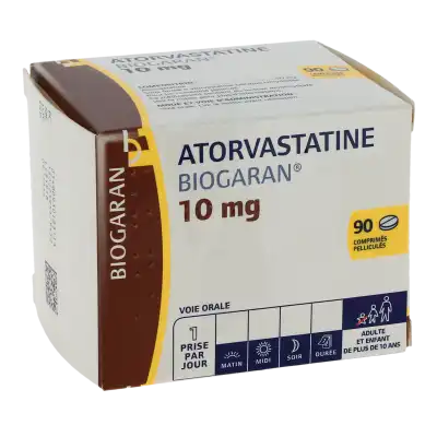 Atorvastatine Biogaran 10 Mg, Comprimé Pelliculé à Hagetmau