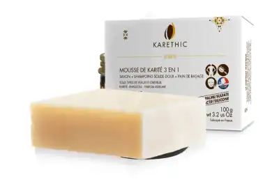 Grand Cru Mousse De Karité - Savon-shampoing Solide 3 En 1 à REIMS