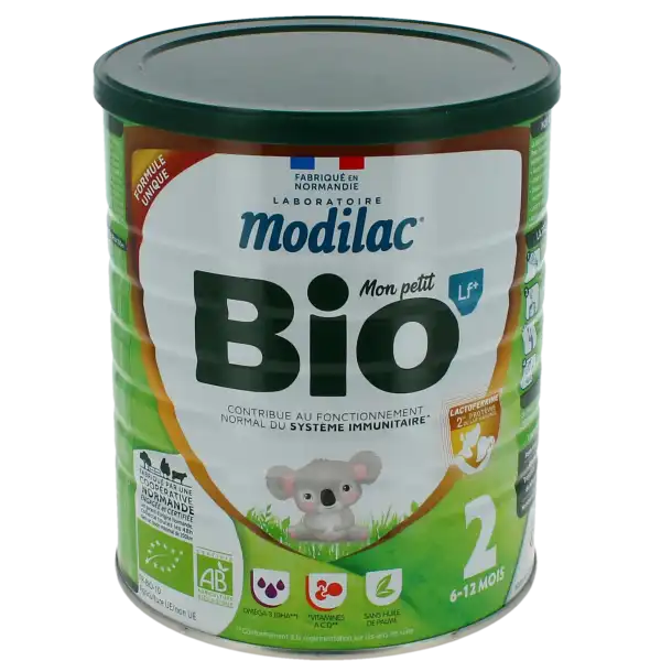 Modilac Mon Petit Bio Lf+ 2 Lait Pdre B/800g