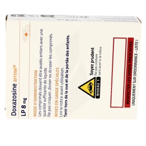 Doxazosine Arrow Lp 8 Mg, Comprimé à Libération Prolongée