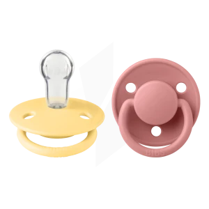 Silicone Taille Unique Pale Butter/dusty Pink Pack De Lux/2
