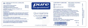 Pure Encapsulations Glucosamine & Chondroïtine +msm Capsules B/60