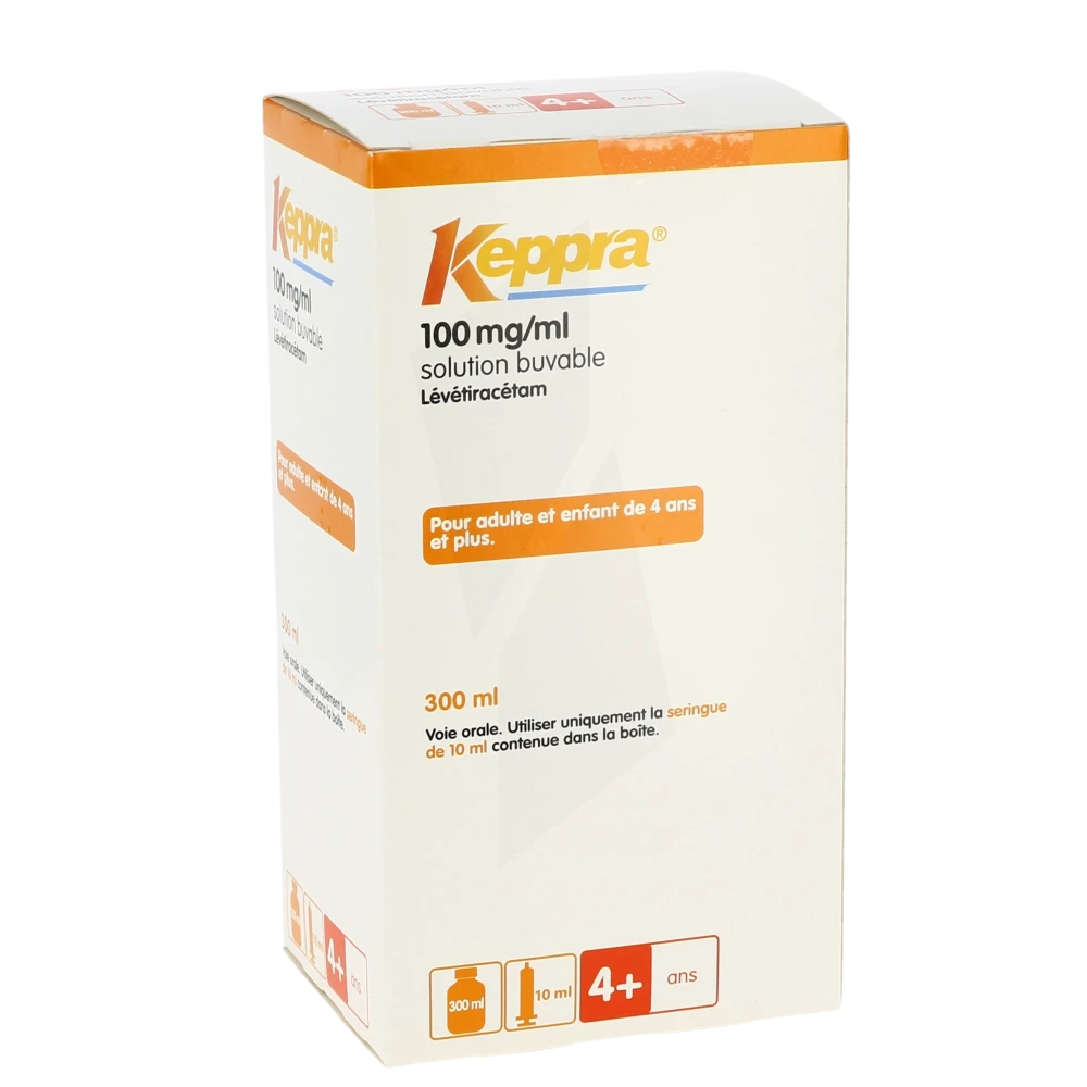 Keppra 100 Mg/ml, Solution Buvable