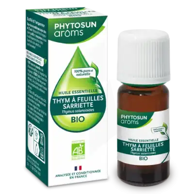 Acheter Phytosun Arôms Huile essentielle Bio Thym à feuilles de Sarriette Fl/10ml à Mérignac