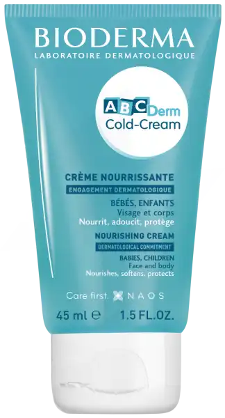 Bioderma Abcderm Cold Cream Crème Nourrissante Bébé 45ml