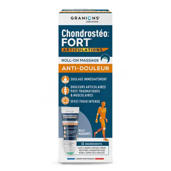 Chondrosteo + Fort Roll-on Gel Anti-douleur 50ml