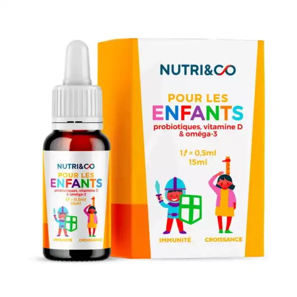 Nutri&co Pour Les Enfants Solution Buvable Fl/15ml