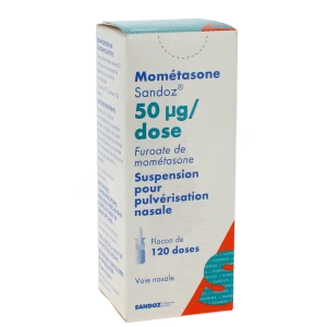 Mometasone Sandoz 50 Microgrammes/dose, Suspension Pour Pulvérisation Nasale
