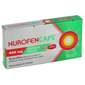 Nurofencaps 400 Mg, Capsule Molle