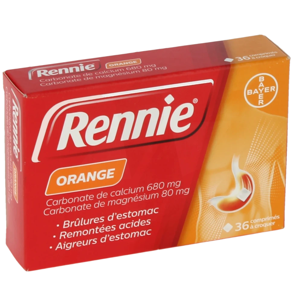 Rennie Orange, Comprimé à Croquer