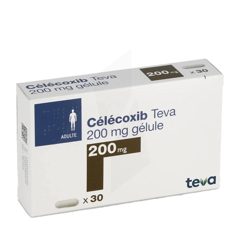 Celecoxib Teva 200 Mg, Gélule