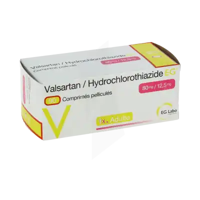 Valsartan/hydrochlorothiazide Eg 80 Mg/12,5 Mg, Comprimé Pelliculé à NOROY-LE-BOURG