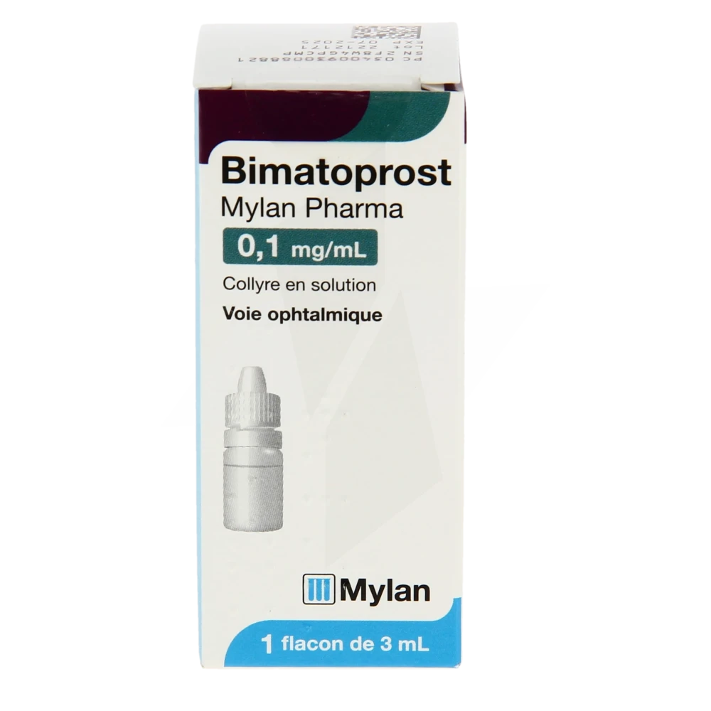 Pharmacie Gelize - Médicament Bimatoprost Viatris 0,1 Mg/ml, Collyre En  Solution - BIMATOPROST - SOUMOULOU