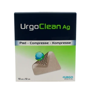 Urgoclean Ag Pansements 12x13cm B/16