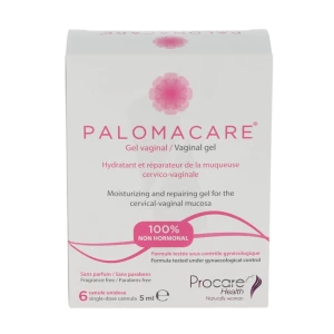 Palomacare Gel Vaginal Hydratant Réparateur 6 Canules/5ml