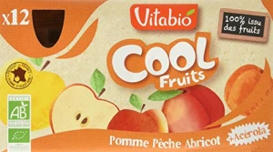 Vitabio Cool Fruits Pomme Pêche Abricot