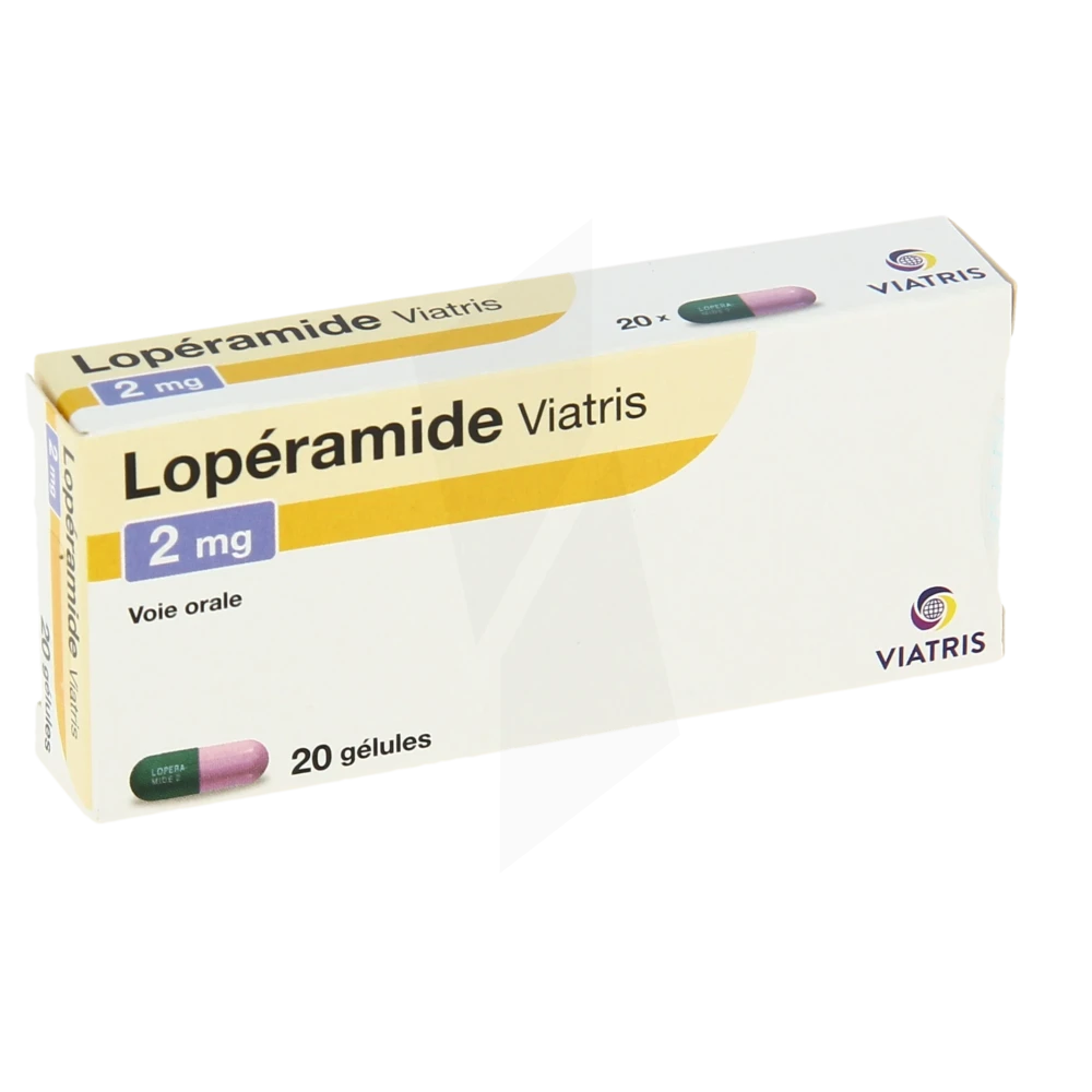 Loperamide Viatris 2 Mg, Gélule