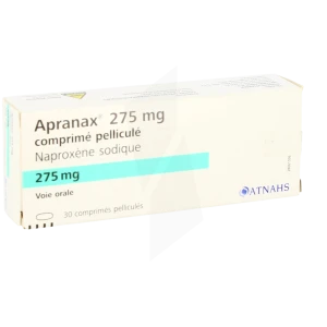 Apranax 275 Mg, Comprimé Pelliculé