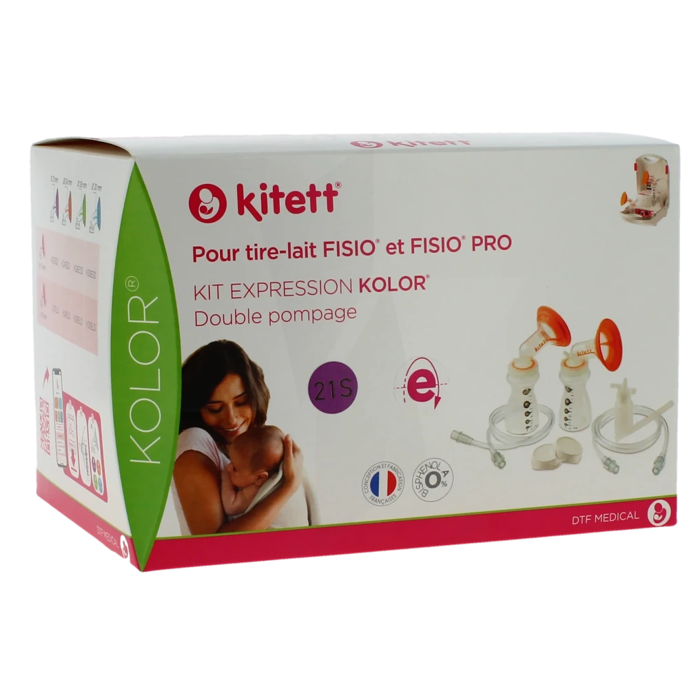 Kitett Kolor Kit Expression Double Pour Tire-lait 21mm S