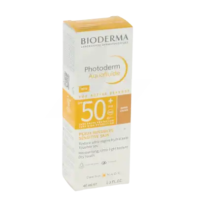Bioderma Photoderm Spf50+ Aquafluide Teinte Dorée T/40ml à PIERRE-DE-BRESSE