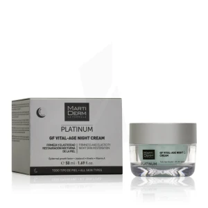 Martiderm Platinum Gf Vital-age Night Cream 50ml