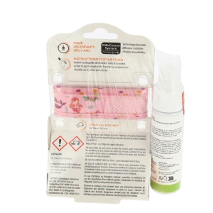 Parakito Bracelet Anti-moustique Junior Sirène +spray Offert 30ml
