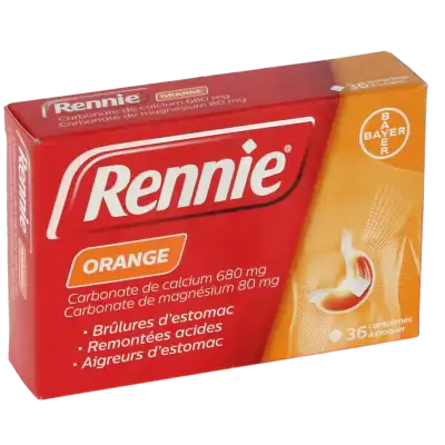 Rennie Orange, Comprimé à Croquer à MARIGNANE