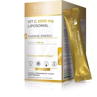 Biocyte Vitamine C 1000 Mg Liposomal Poudre à Diluer 14 Sticks à JOINVILLE-LE-PONT