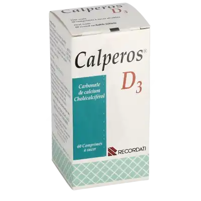 CALPEROS D3, comprimé à sucer