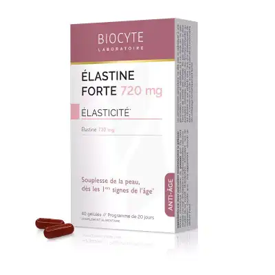 Biocyte Elastine Forte Comprimés B/40 à Vannes