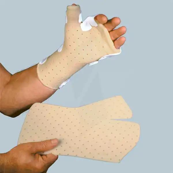 Gibaud - Attelle Statique Main-poignet Pouce Doigts (ipp) (orthèse De Repos) - Medium -  Taille Medium