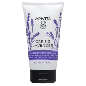 Apivita - Caring Lavender Crème Corps Hydratante Et Apaisante Avec Lavande 150ml