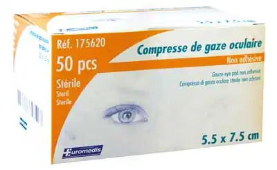 Euromedis Compresse Oculaire, Bt 10 à PODENSAC