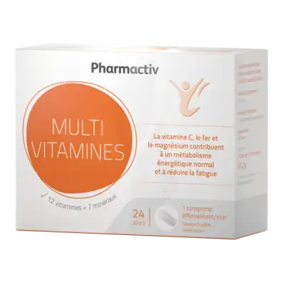 Pharmactiv Multivitamines Cpr Eff B/24 à BRIÉ-ET-ANGONNES