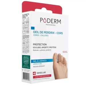 Poderm Protection Oeil De Perdrix Cors Large Pack/2